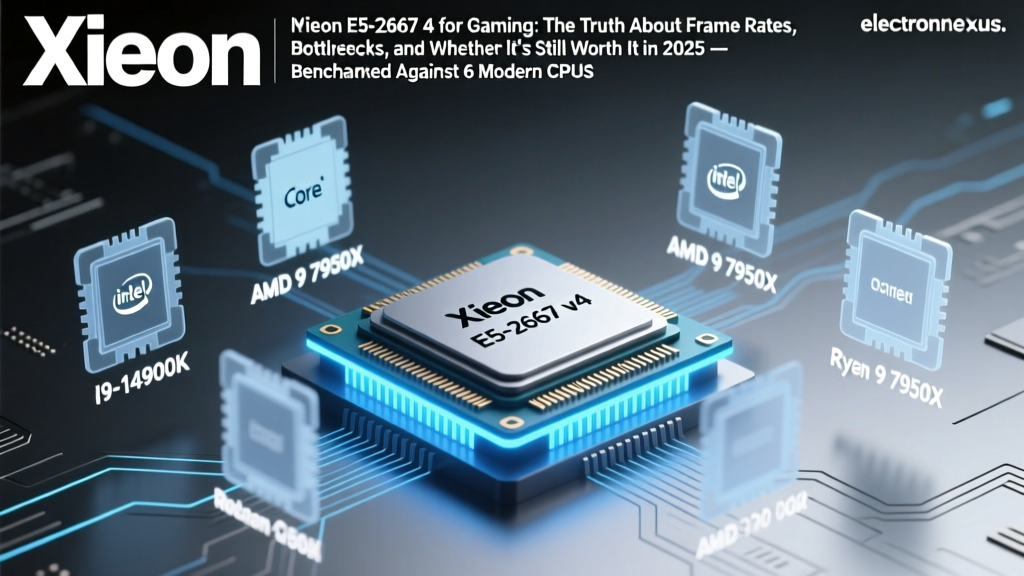 Xeon E5-2667 v4 for Gaming: The Truth About Frame Rates, Bottlenecks, and Whether It’s Still Worth It in 2025 — Benchmarked Against 6 Modern CPUs