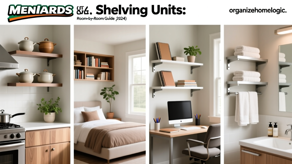 Menards Shelving Units: Room-by-Room Guide (2024)