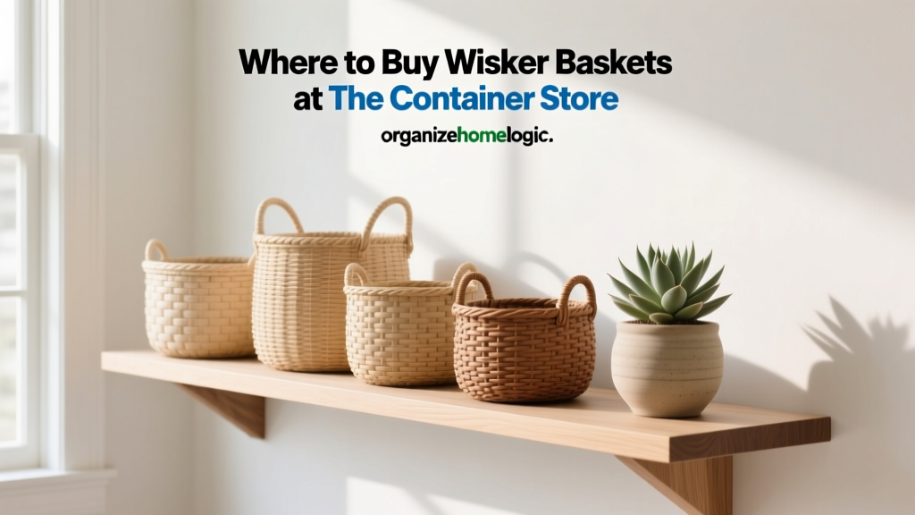Where to Buy Wicker Baskets at The Container Store