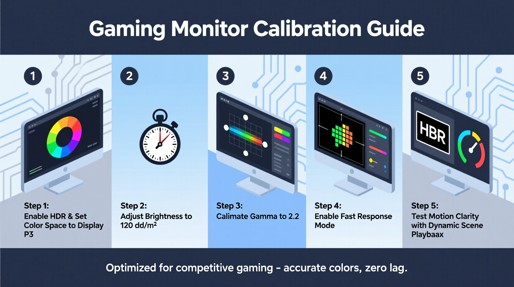 step by step guide to calibrating your gaming monitor for accurate colors and response time
