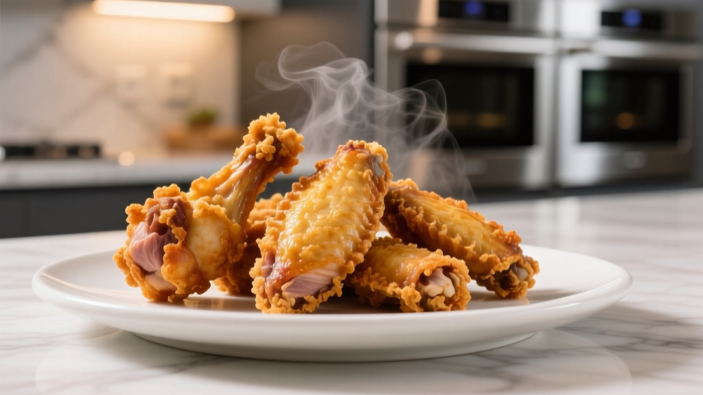 Best Air Fryer Frozen Chicken Wings Recipe (Crispy & Juicy)