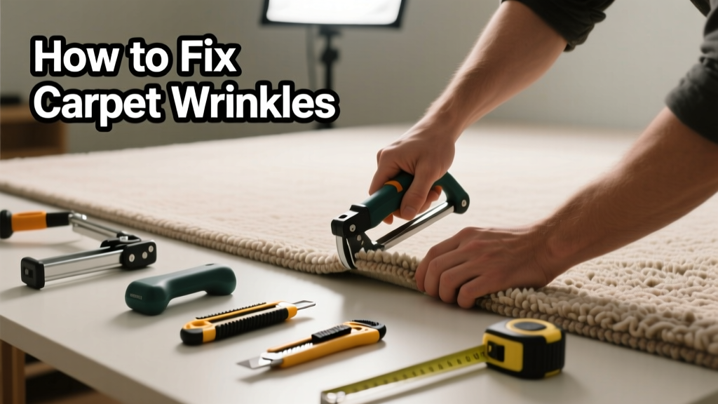 How to Fix Carpet Wrinkles: DIY Repair Guide
