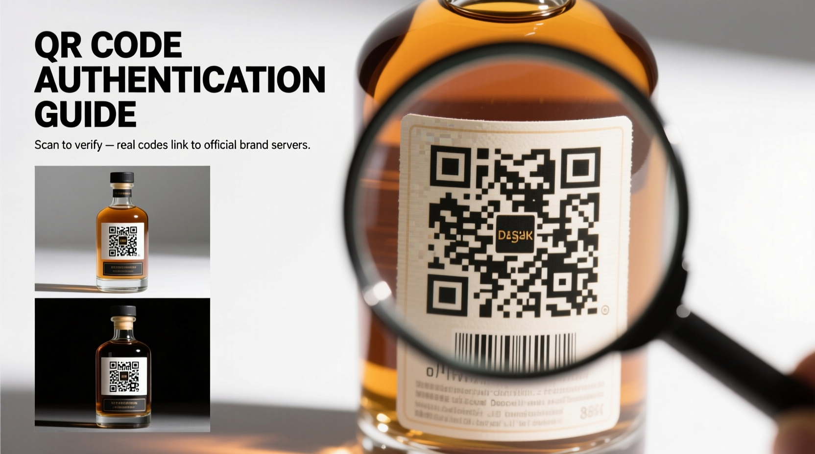 How To Identify Fake Designer Alcohol Bottles Using QR Codes