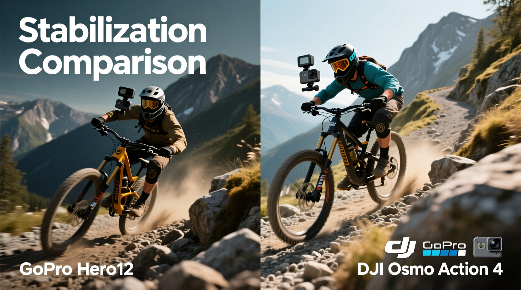 gopro vs dji osmo action is stabilization better on the underdog