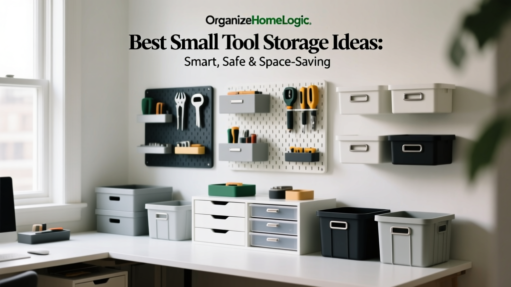 Best Small Tool Storage Ideas: Smart, Safe & Space-Saving