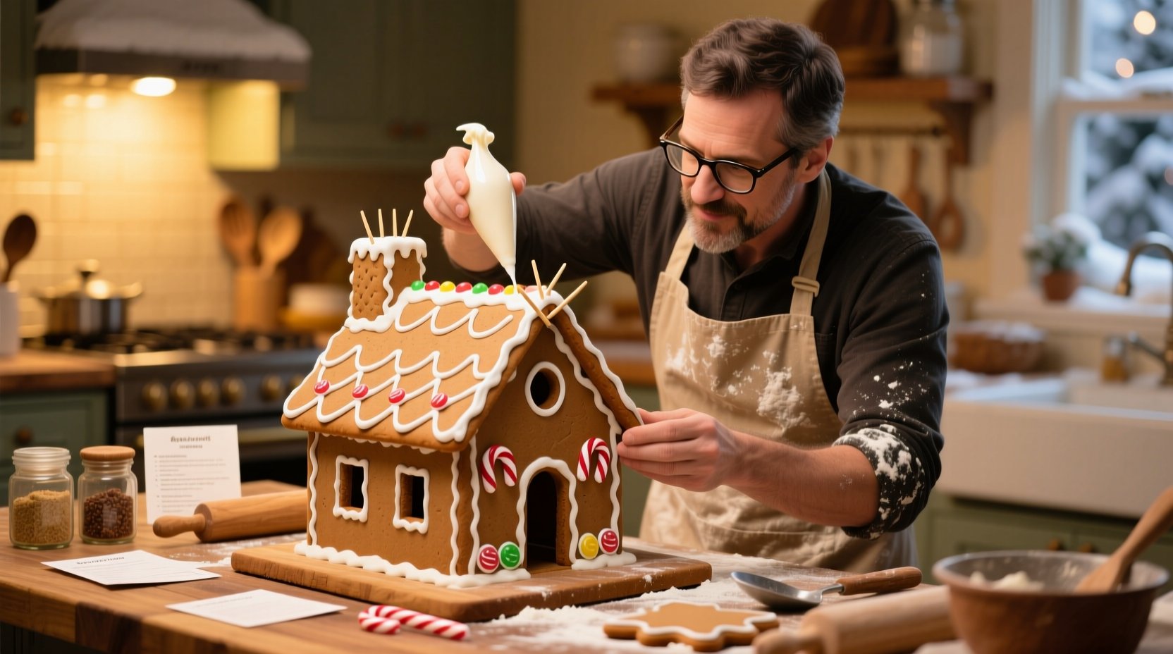 expert tips for building gingerbread houses