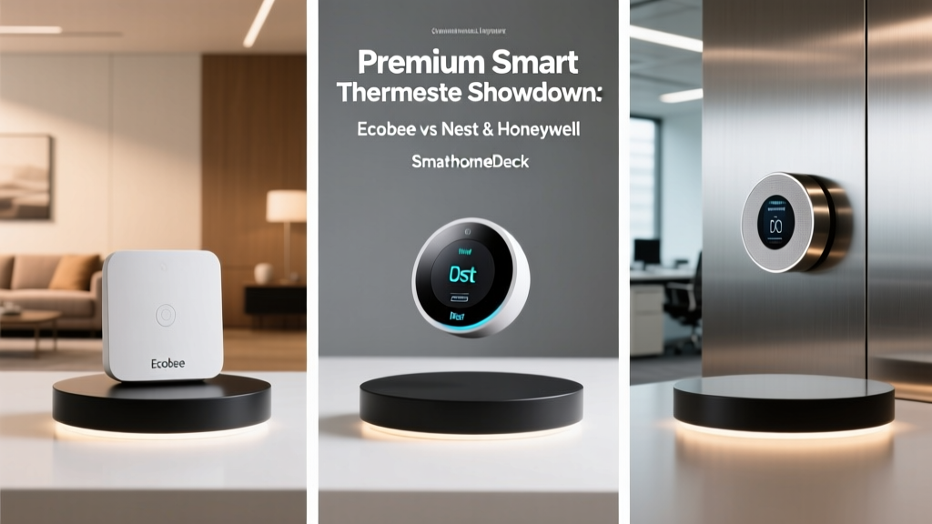 Premium Smart Thermostat Showdown: Ecobee vs Nest vs Honeywell
