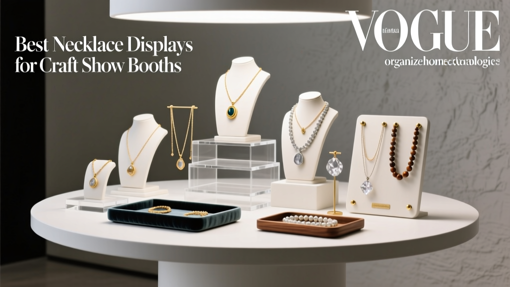 Best Necklace Displays for Craft Show Booths
