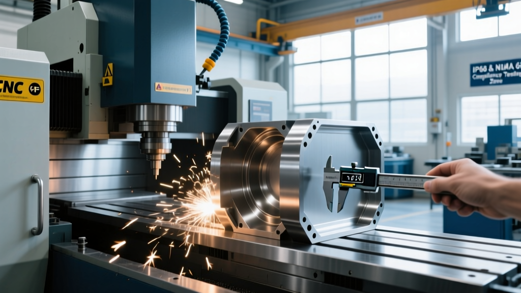 Heavy CNC Machining for Rugged Electronics Enclosures & Compliance