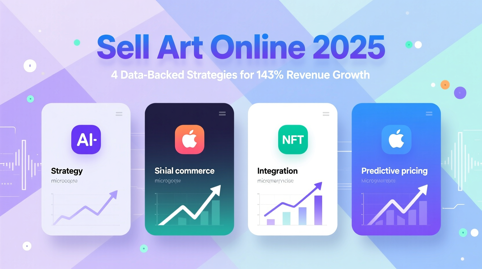 Sell Art Online 2025: 4 Data-Backed Strategies for 143% Revenue Growth