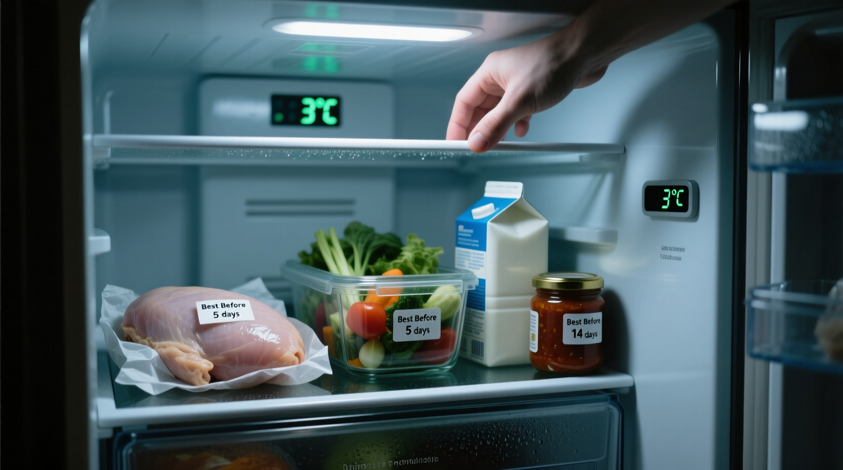 how long can food stay in the fridge