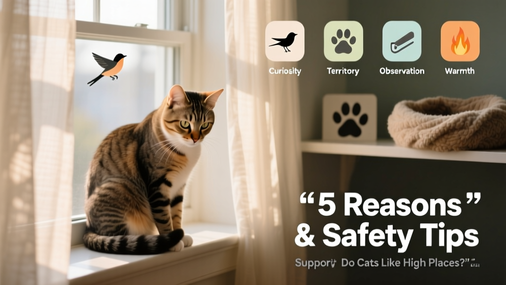 Why Do Cats Like High Places? 5 Reasons & Safety Tips