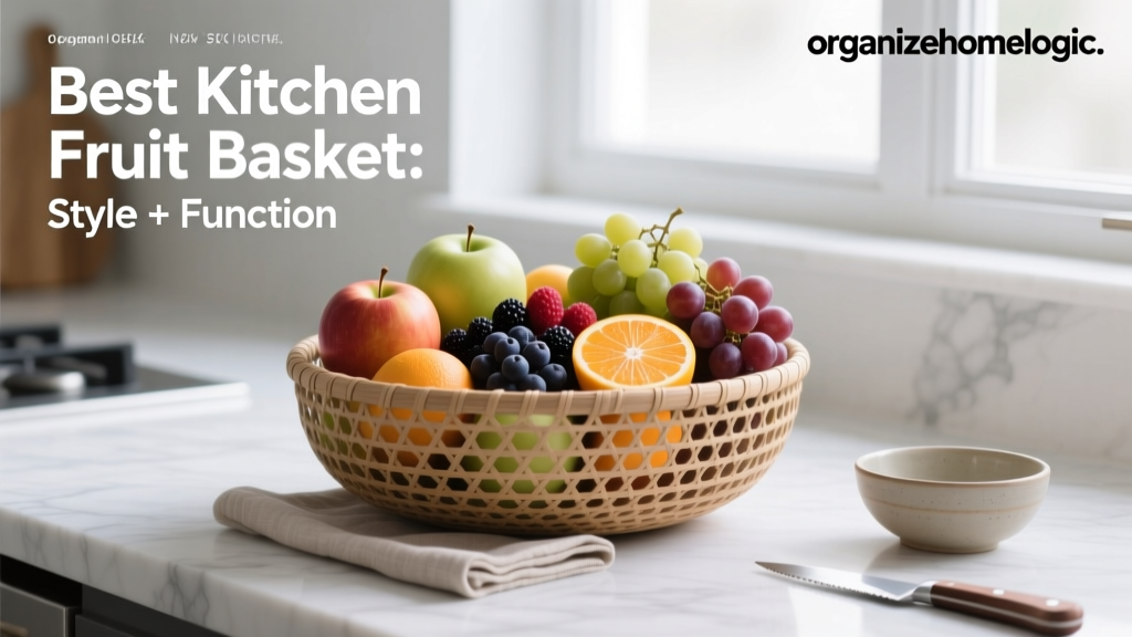 Best Kitchen Fruit Basket: Style + Function