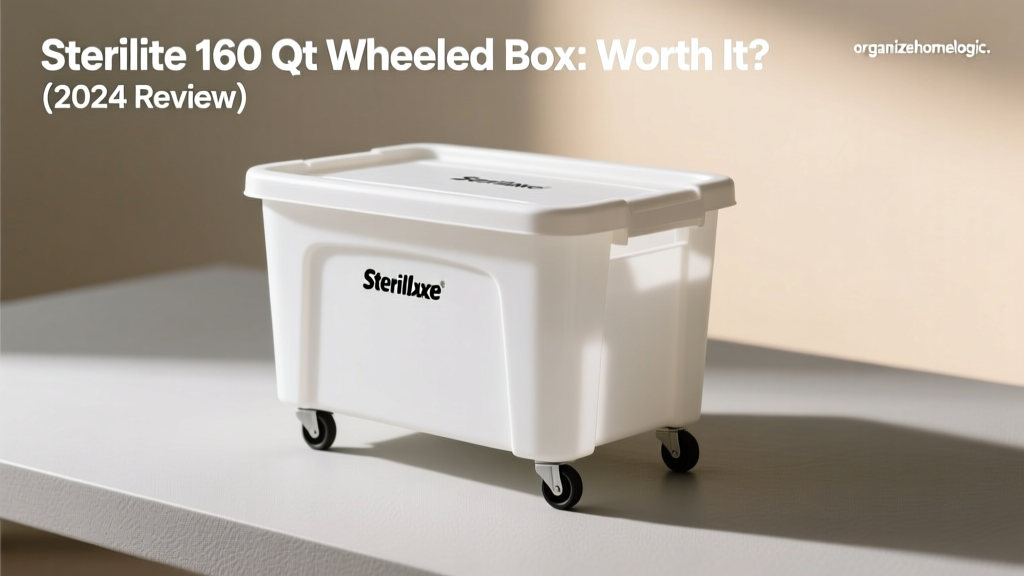 Sterilite 160 Qt Wheeled Box: Worth It? (2024 Review)