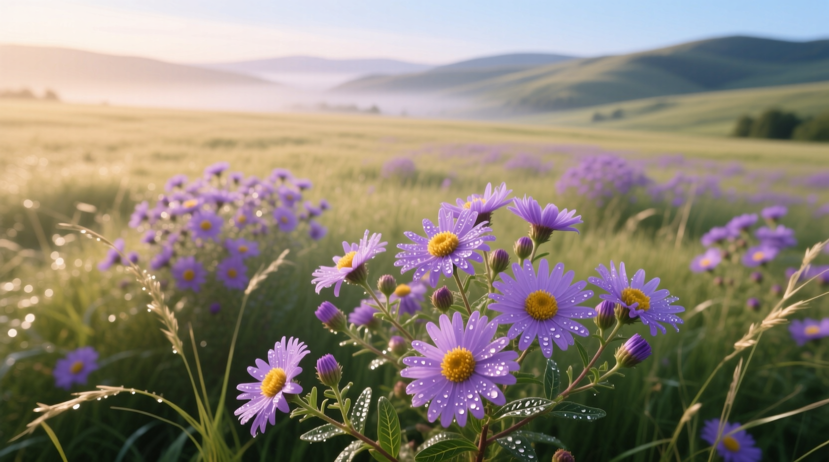 aster perennial plants