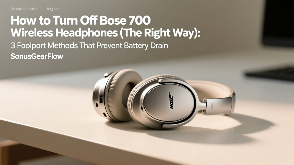 How to Turn Off Bose QC700 Headphones (2026)