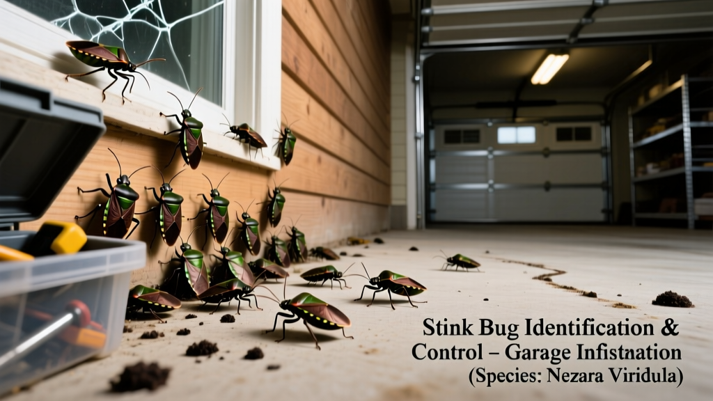 Stink Bugs in the Garage: Identification and Control
