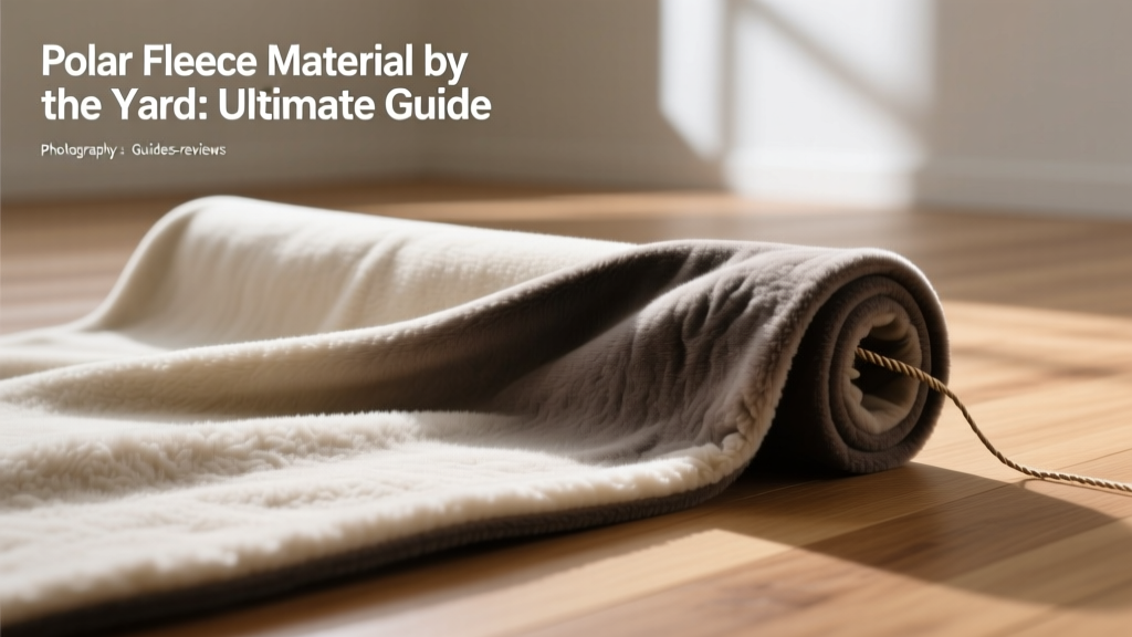 Polar Fleece Material by the Yard: Ultimate Guide