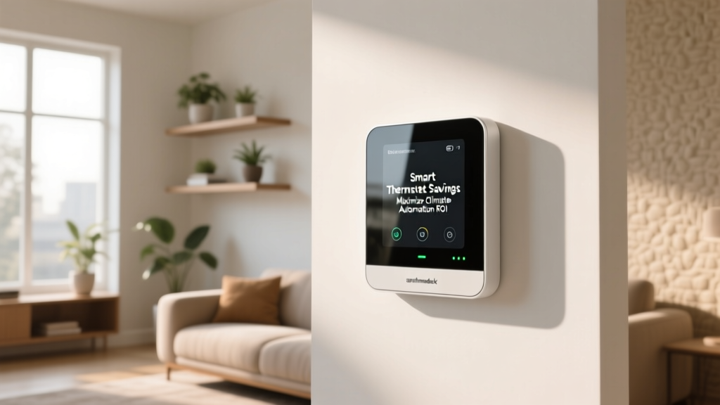 Smart Thermostat Savings: Maximize Climate Automation ROI