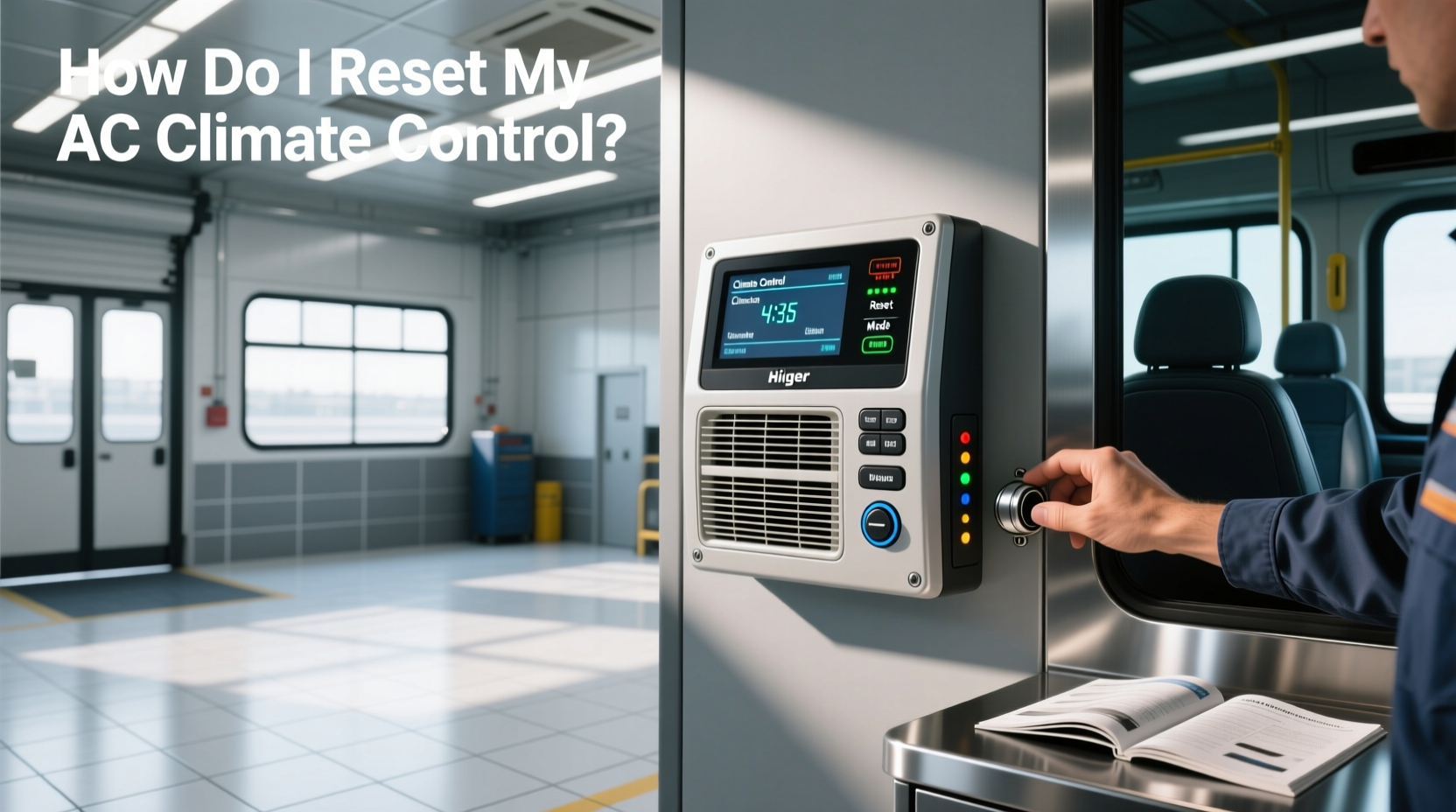 How to choose higer bus ac control panel,How do I reset my AC climate control?