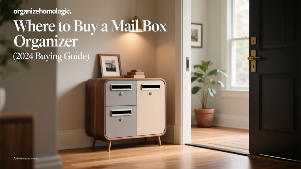 Where to Buy a Mail Box Organizer (2024 Buying Guide)