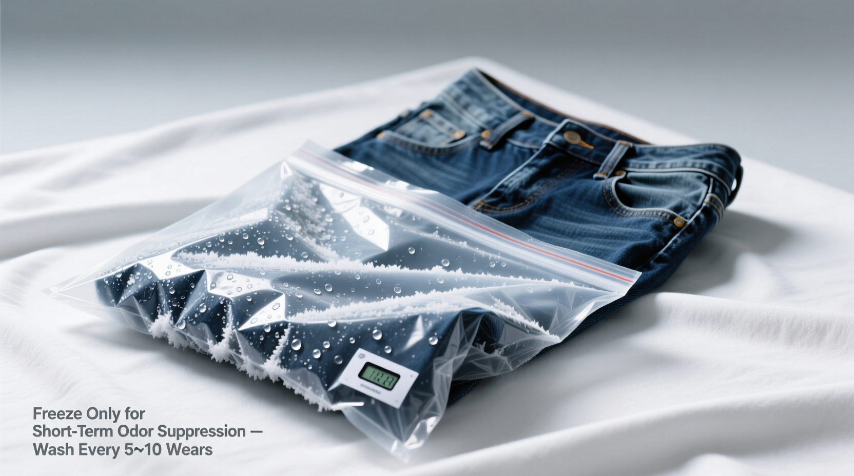 jeans freezing truth timing when to wash