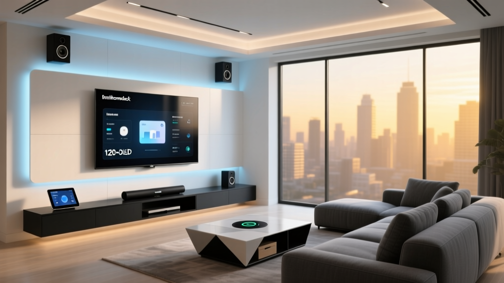 Ultimate Premium Smart Living Room and Home Theater Setup