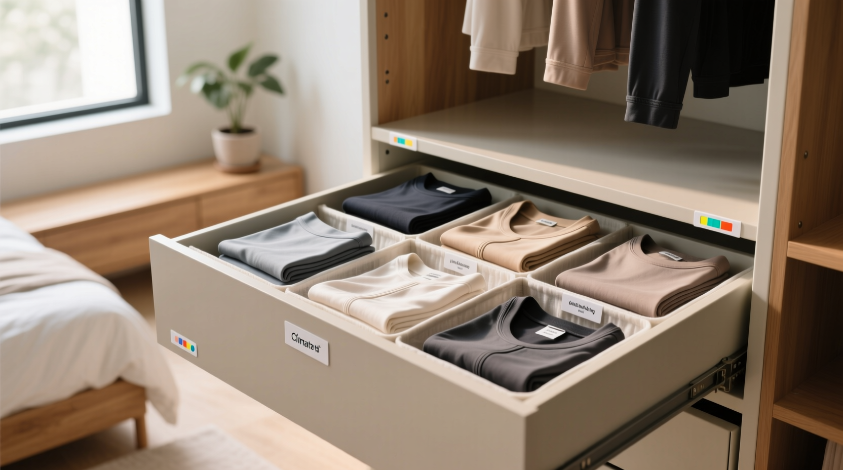 closet organization tips for thermal underwear