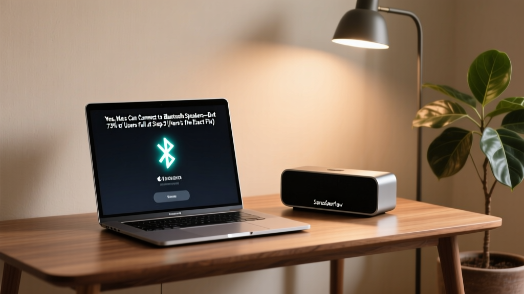 Bluetooth Speakers on Mac: Fix Pairing & Audio Issues