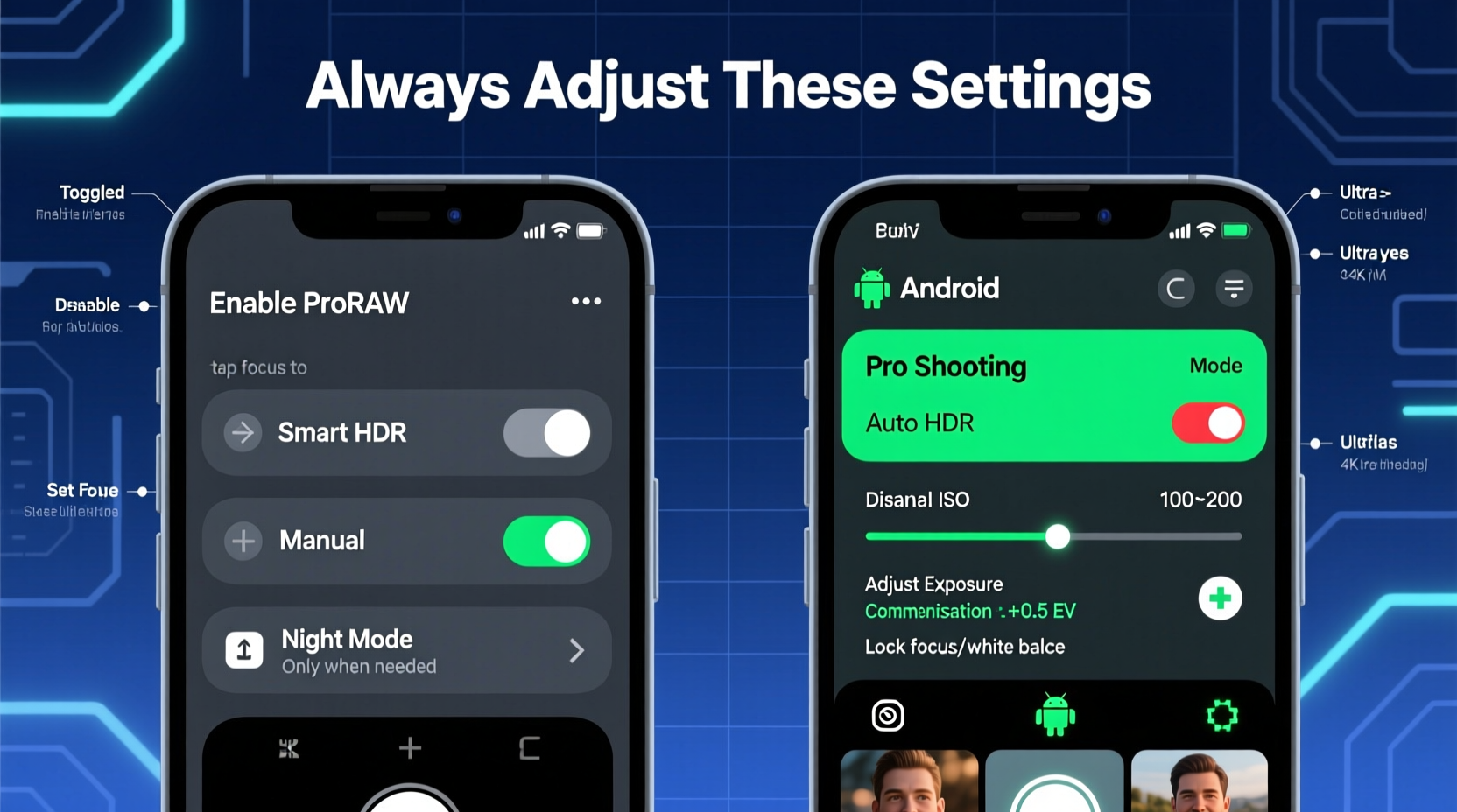 iphone vs android camera settings you should always adjust for better photos