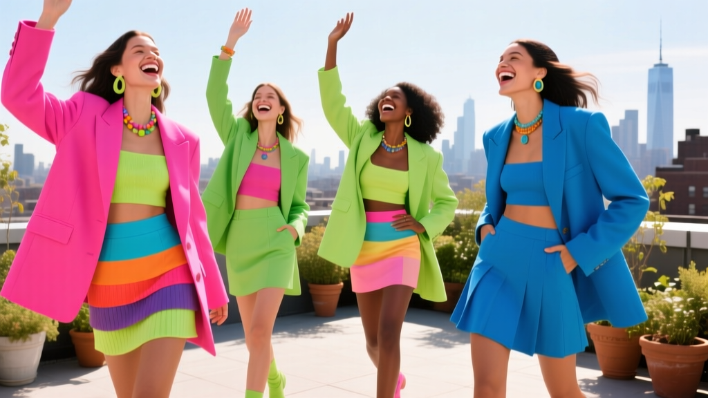 Why Dopamine Dressing Is Dominating 2024 Fashion