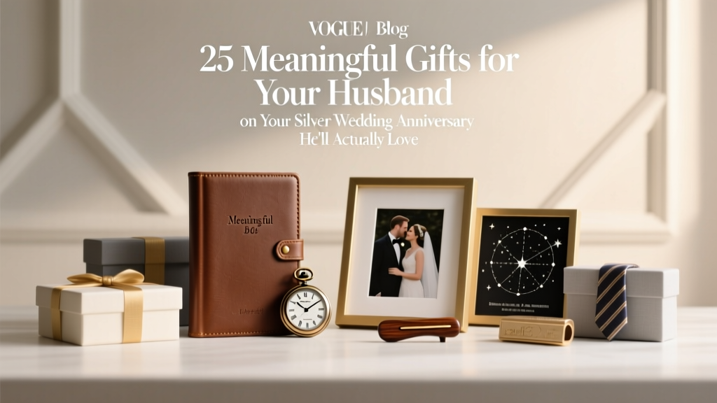 Silver Anniversary Gifts for Him (2026)