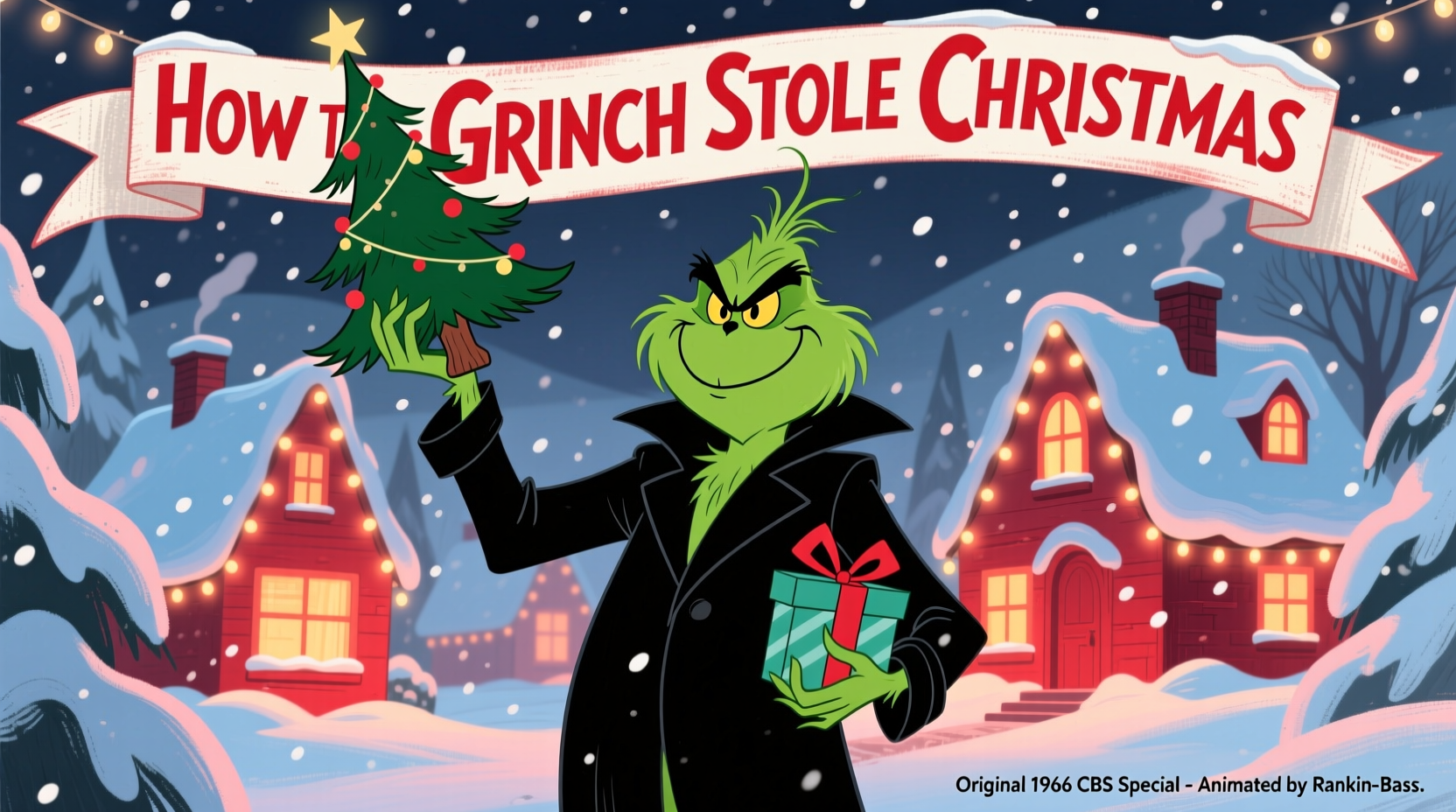 how the grinch stole christmas 1966 poster