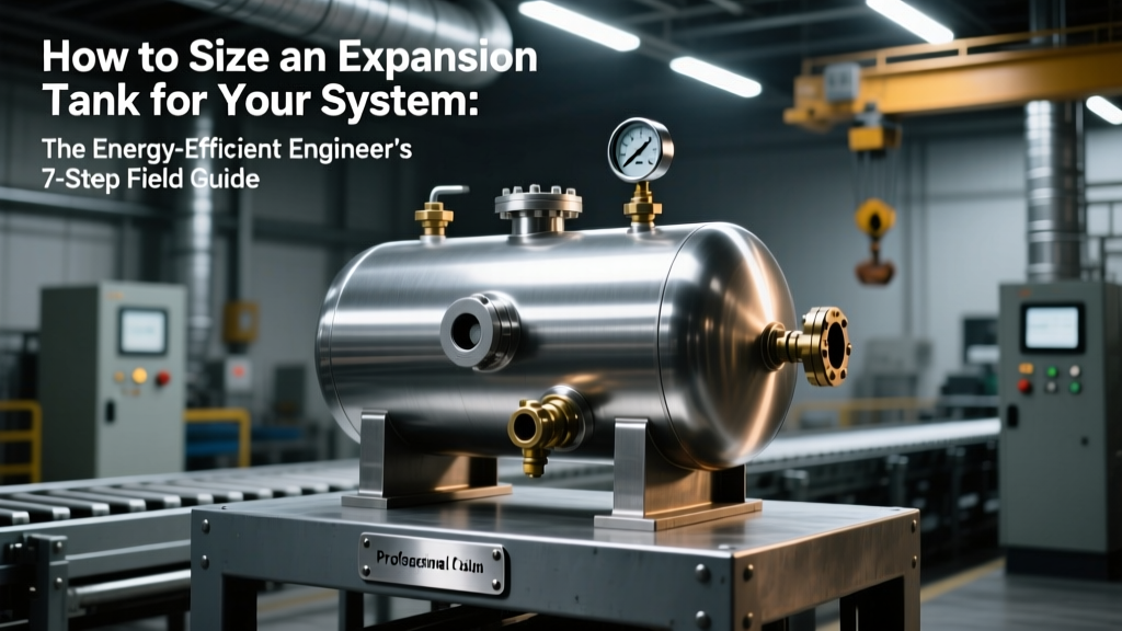 How to Size an Expansion Tank: 7-Step Energy-Saving Guide