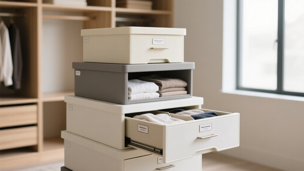 Best Stackable Drawers for Closet Organization
