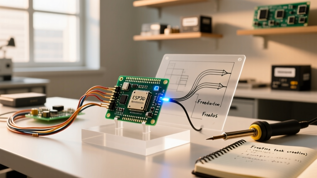 Is the ESP32 Running FreeRTOS in Arduino? First Dual-Core Setup