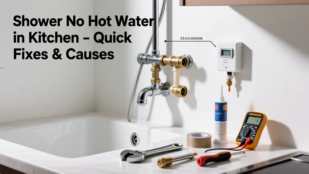 Shower No Hot Water in Kitchen: Quick Fixes & Causes