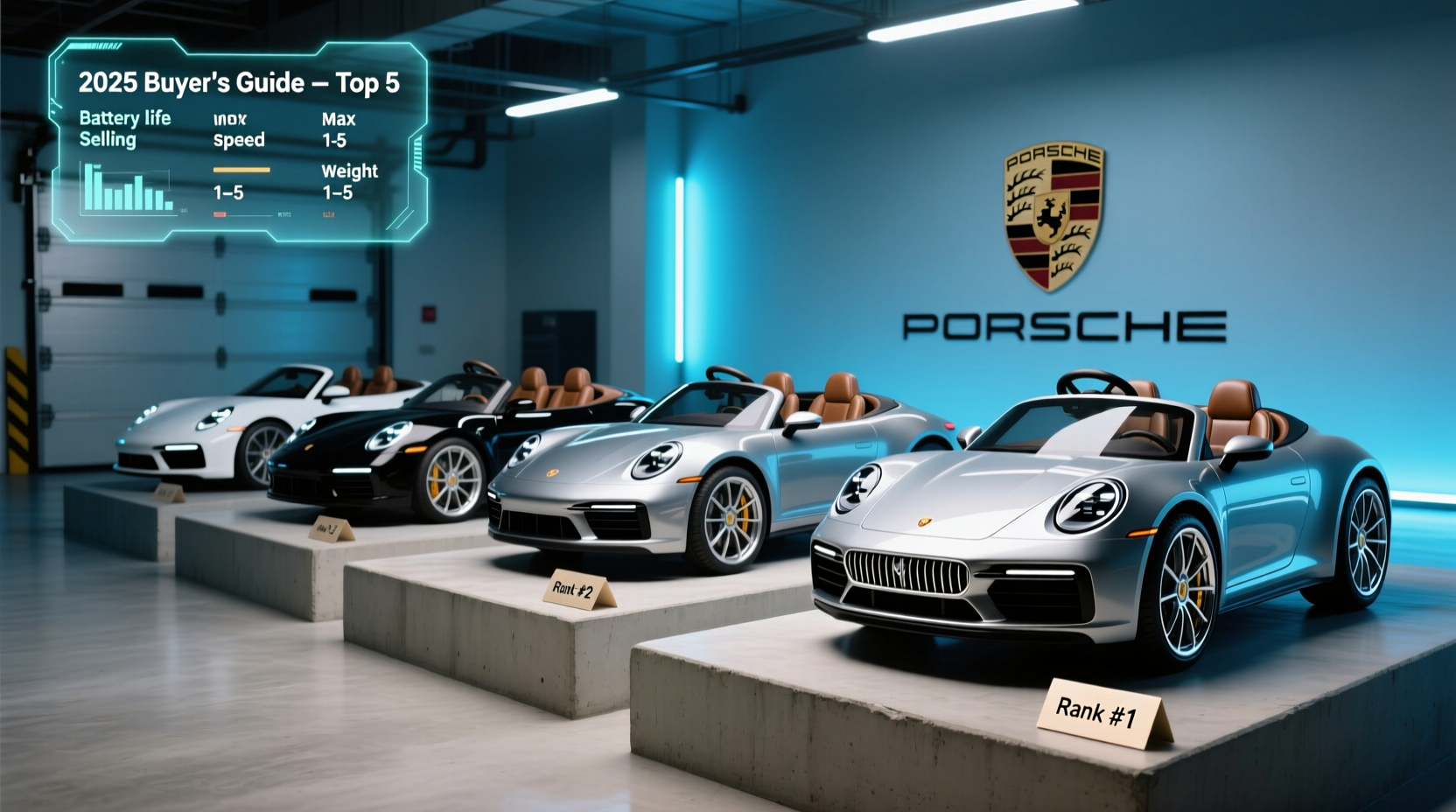 best selling porsche ride on