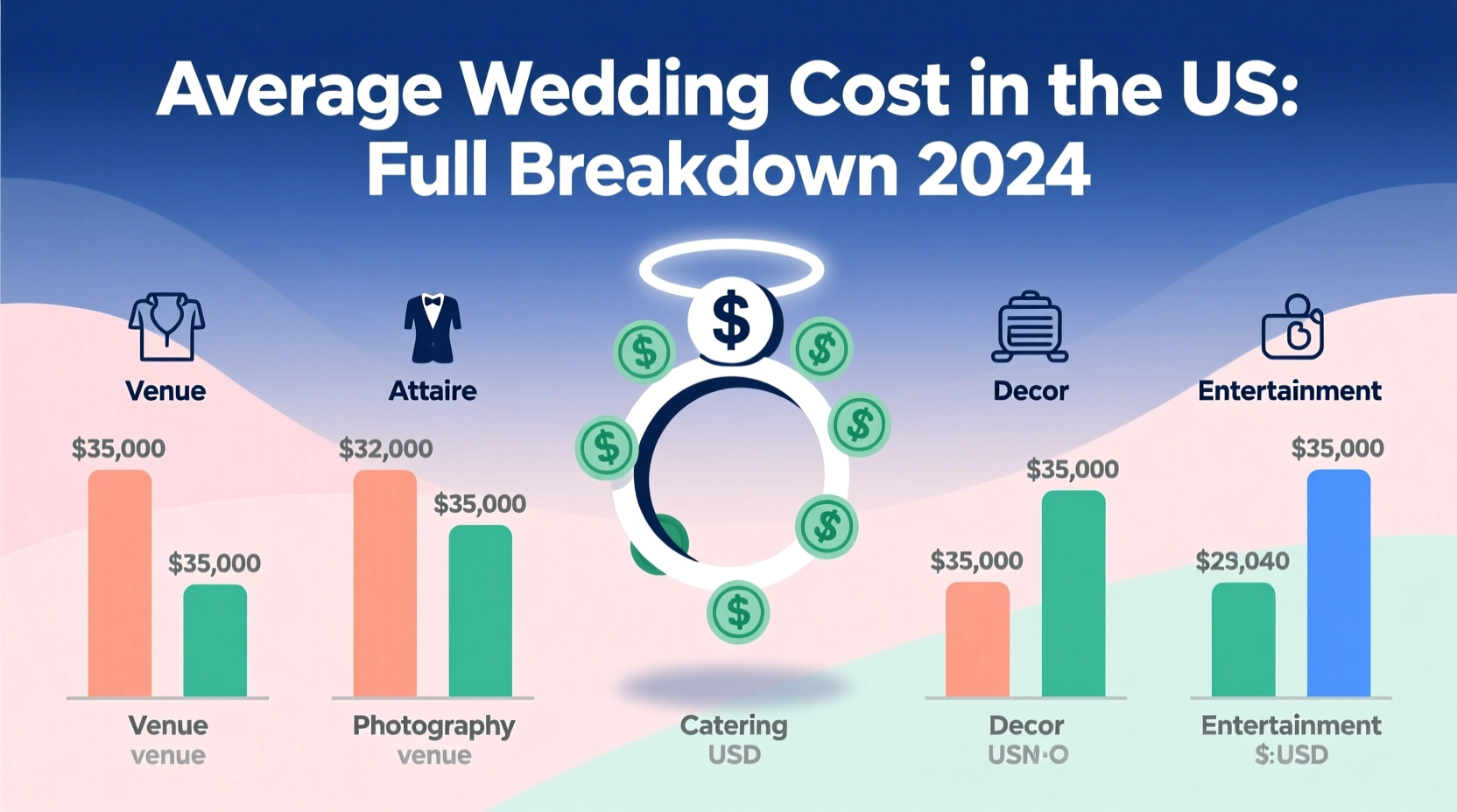how much dies the average wedding cost