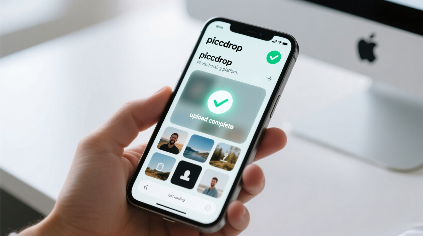 piccdrop is a format friendly quick photo host