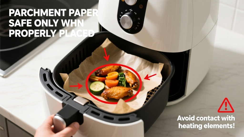 Parchment Paper in Air Fryer: Safe? Yes — But Only This Way
