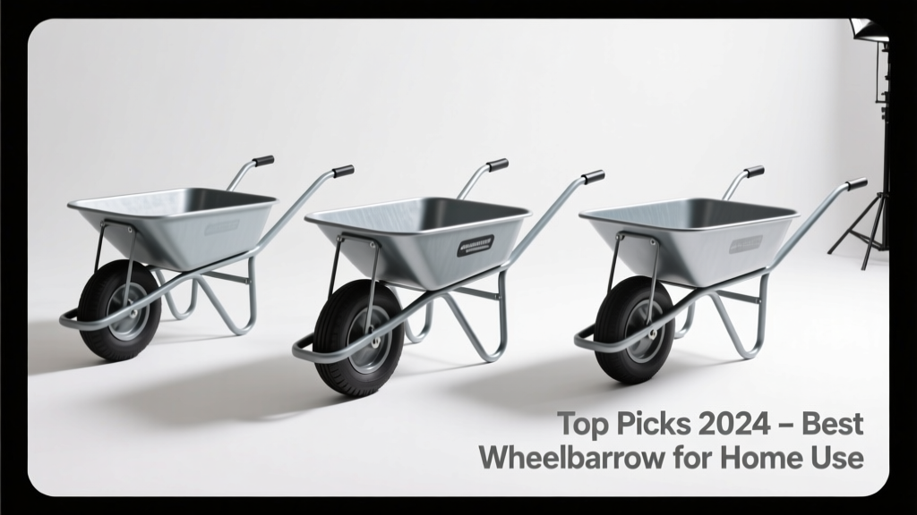 Best Wheelbarrow for Home Use: Top Picks & Buying Tips