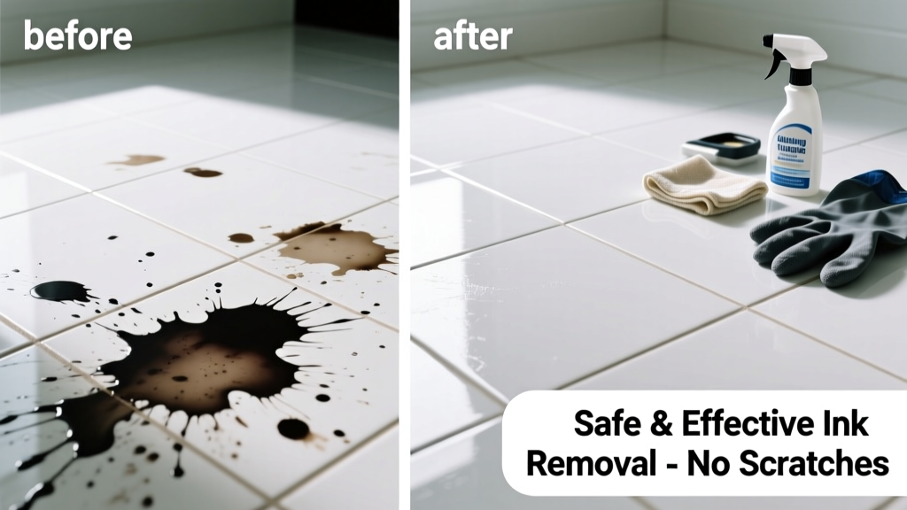 How to Remove Ink from Tile Safely and Effectively