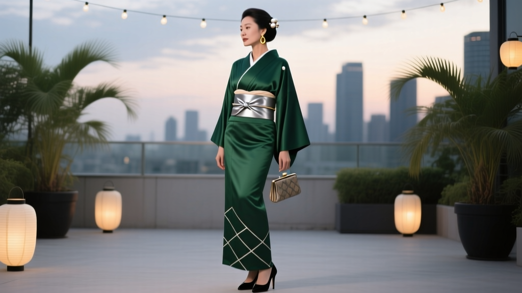 Modern Kimono Styling for Evening Galas and Cocktail Events