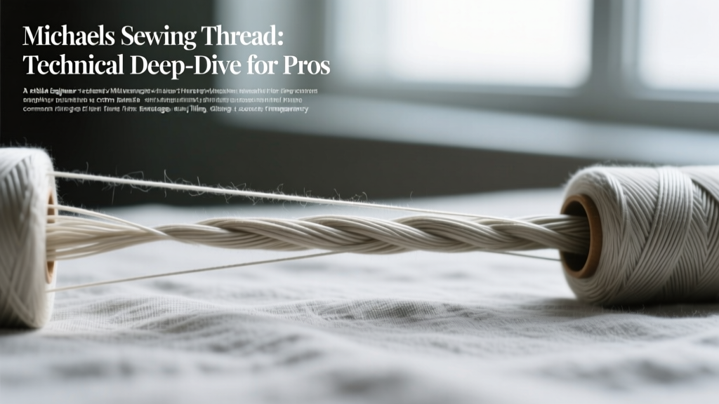 Michaels Sewing Thread: Technical Deep-Dive for Pros