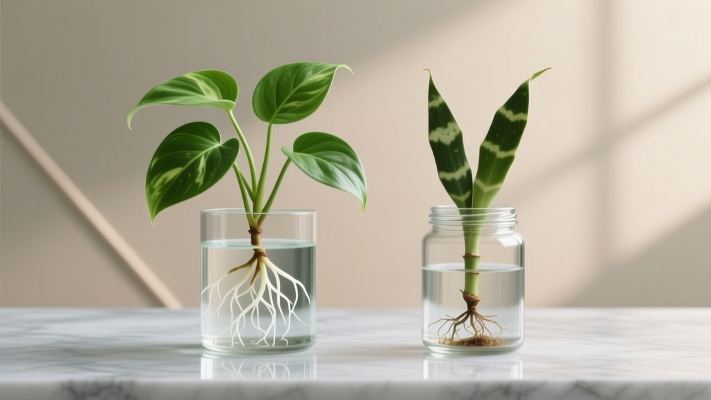 Water Propagation Timelines for Low-Maintenance Plants
