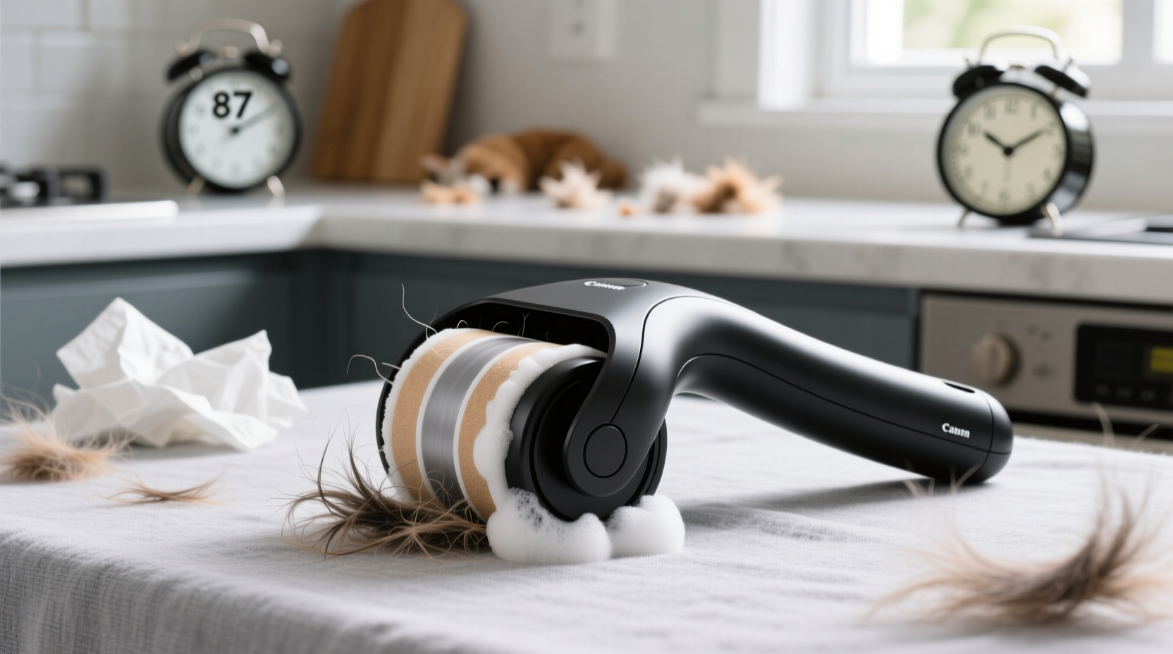 how to clean pet hair rollers without losing stickiness