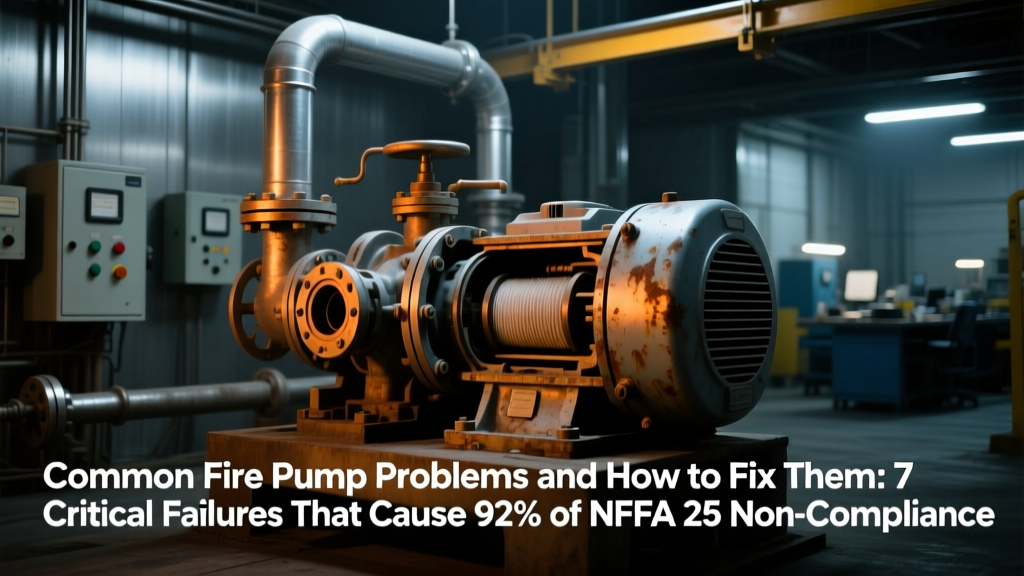7 Fire Pump Problems Causing NFPA 25 Non-Compliance