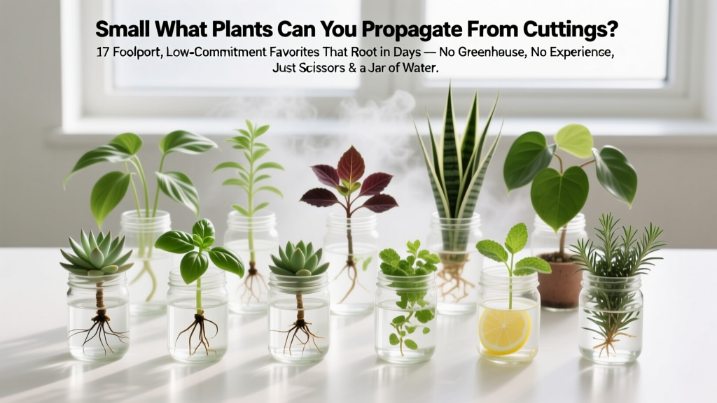 Small Plants to Propagate from Cuttings (2026)