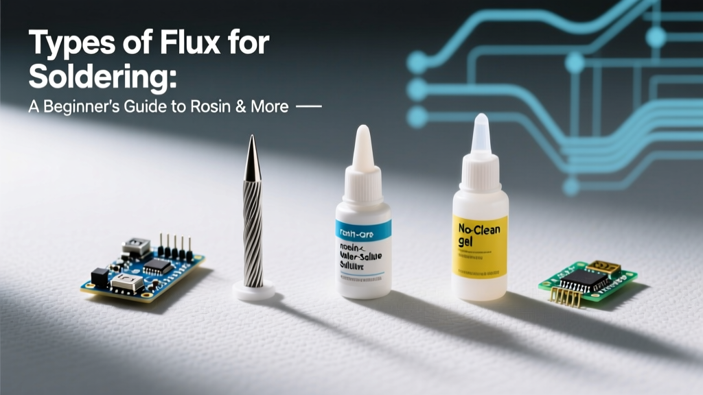 Types of Flux for Soldering: A Beginner's Guide to Rosin & More